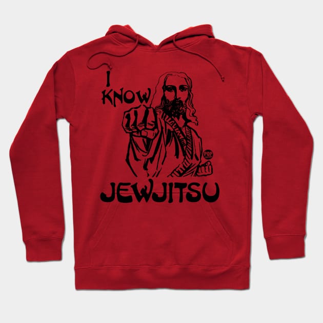 JEWJITSU Hoodie by toddgoldmanart